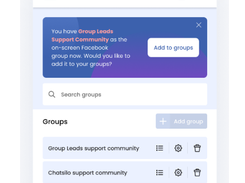 Group Leads Screenshot 1