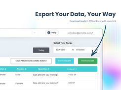 Export your data on your Own way