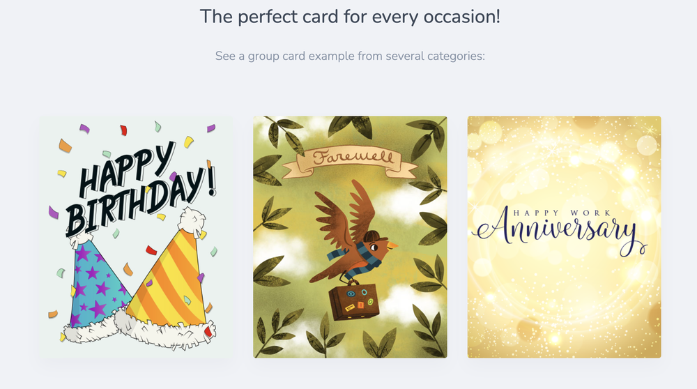 GroupGreeting Screenshot 1