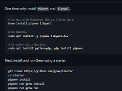 Grow.dev Screenshot 1