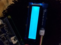 Showing the RGB LED