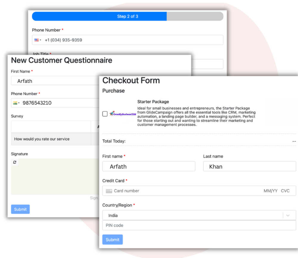 GrowMyBuzinessCRM Screenshot 1