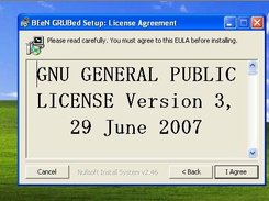 Uses the GNU GPL