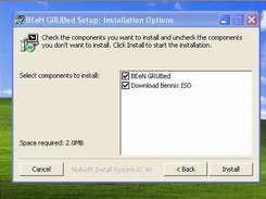 You can choose to download the distros ISO and install