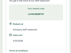 Journey: Training Completion & Digital Rewards
