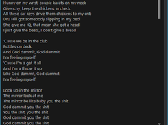 Lyrics Editor