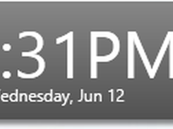 Default TinyClock View