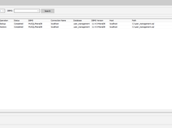 Operation Logs Screen