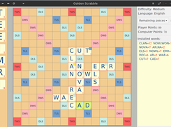 gscrabble Screenshot 1