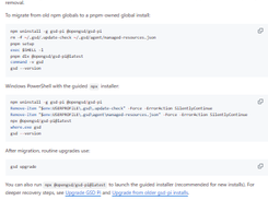 GSD Pi Screenshot 1