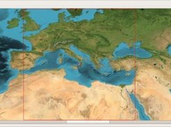 World map panel with selection box