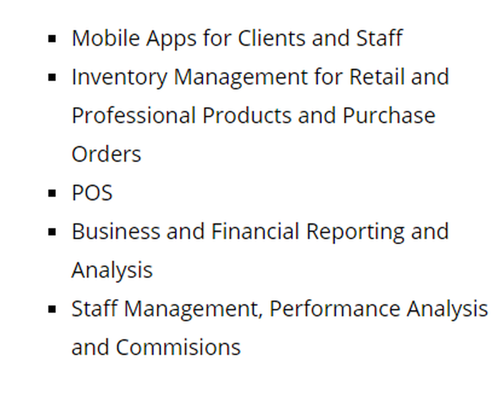 GSI Spa and Salon Screenshot 1