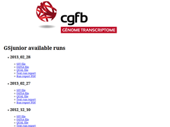 Run file list