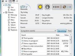 gSky Digest main window under Windows Vista