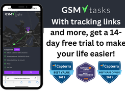 Send SMS's, emails and trackers with reviews to clients to keep them up to date with the delivery process and to get as much feedback as possible!