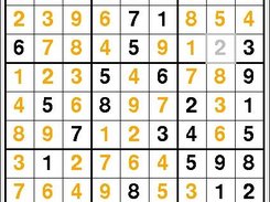 Solved Sudoku, Control-S