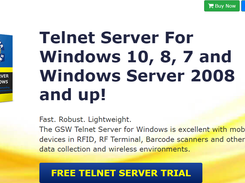 GSW Telnet Server for Windows Screenshot 1