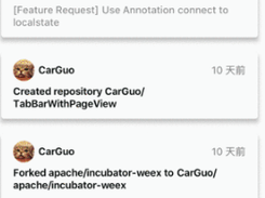GSY GitHub App Flutter Screenshot 1