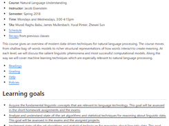 GT NLP Class Screenshot 1