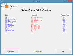 GTA Cheats Screenshot 3