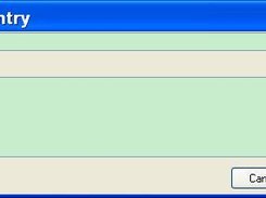 Rapid Entry Dialog