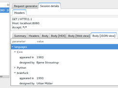 JSON view