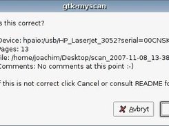 gtk-myscan dialog #3