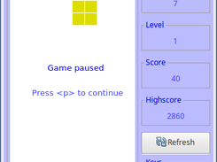 Tetris in Kornshell with GTK3