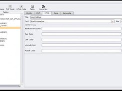 GtkMySQL2PHP in action.