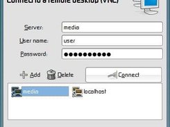 Connect dialog