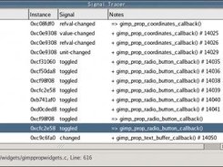 GTracer's main window
