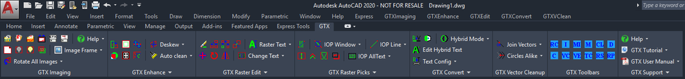 GTXRaster CAD Series Screenshot 1