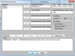 Interaction Specification Window