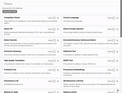 Guardrails Screenshot 2