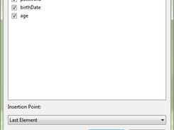 3. Dialog box for method generation