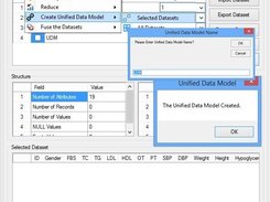 Unified data model creation