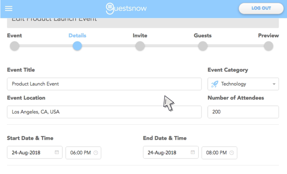 Guestsnow Screenshot 1