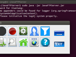 JavaFTPServer Screenshot 2