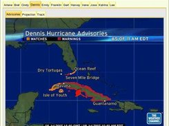 2005 Named Storms And Maps