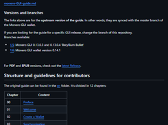 Guide for the Monero GUI wallet Screenshot 1