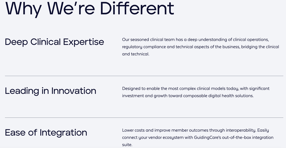 GuidingCare Screenshot 1