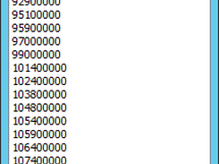 GUI for rtl_power Screenshot 5
