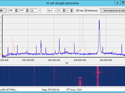 GUI for rtl_power Screenshot 4