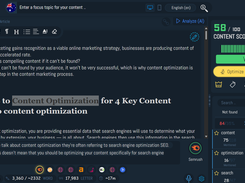 Content Optimizer tool