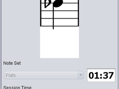 A flat note practice session.