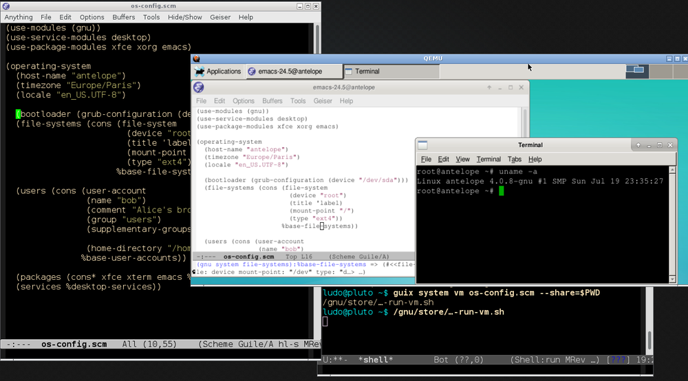 Guix Screenshot 1