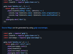 gulp-clean-css Screenshot 1