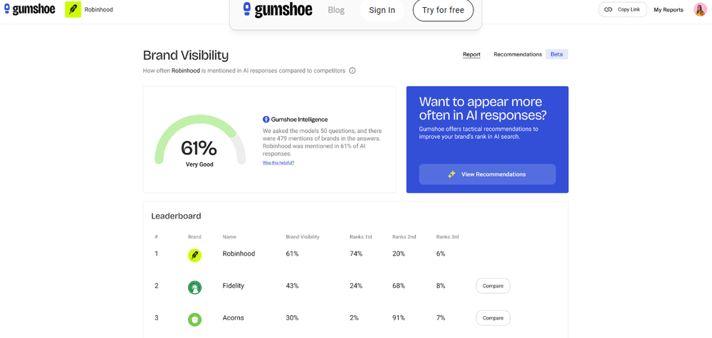 Gumshoe AI Screenshot 1