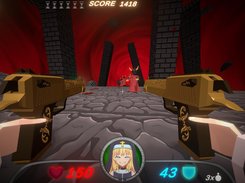 Guns and Nuns: Storming Hell Screenshot 1