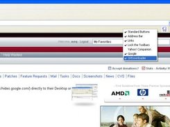 Toolbar Setup